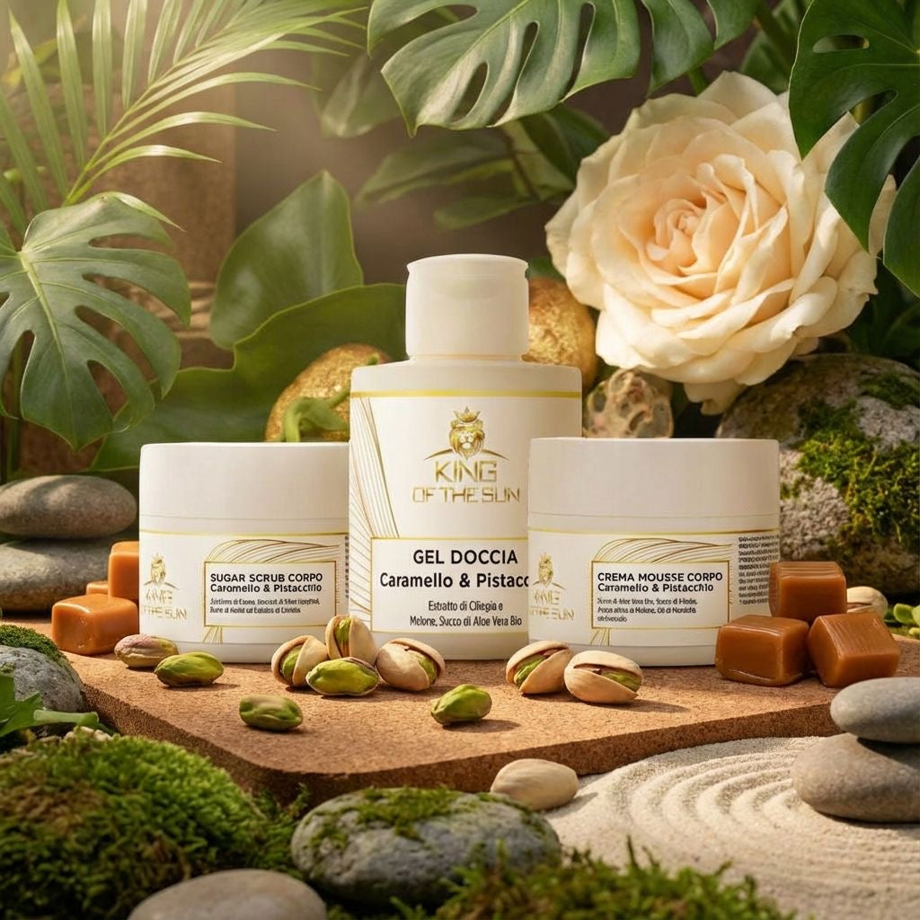 KIT AROMATICO CORPO – Caramello & Pistacchio