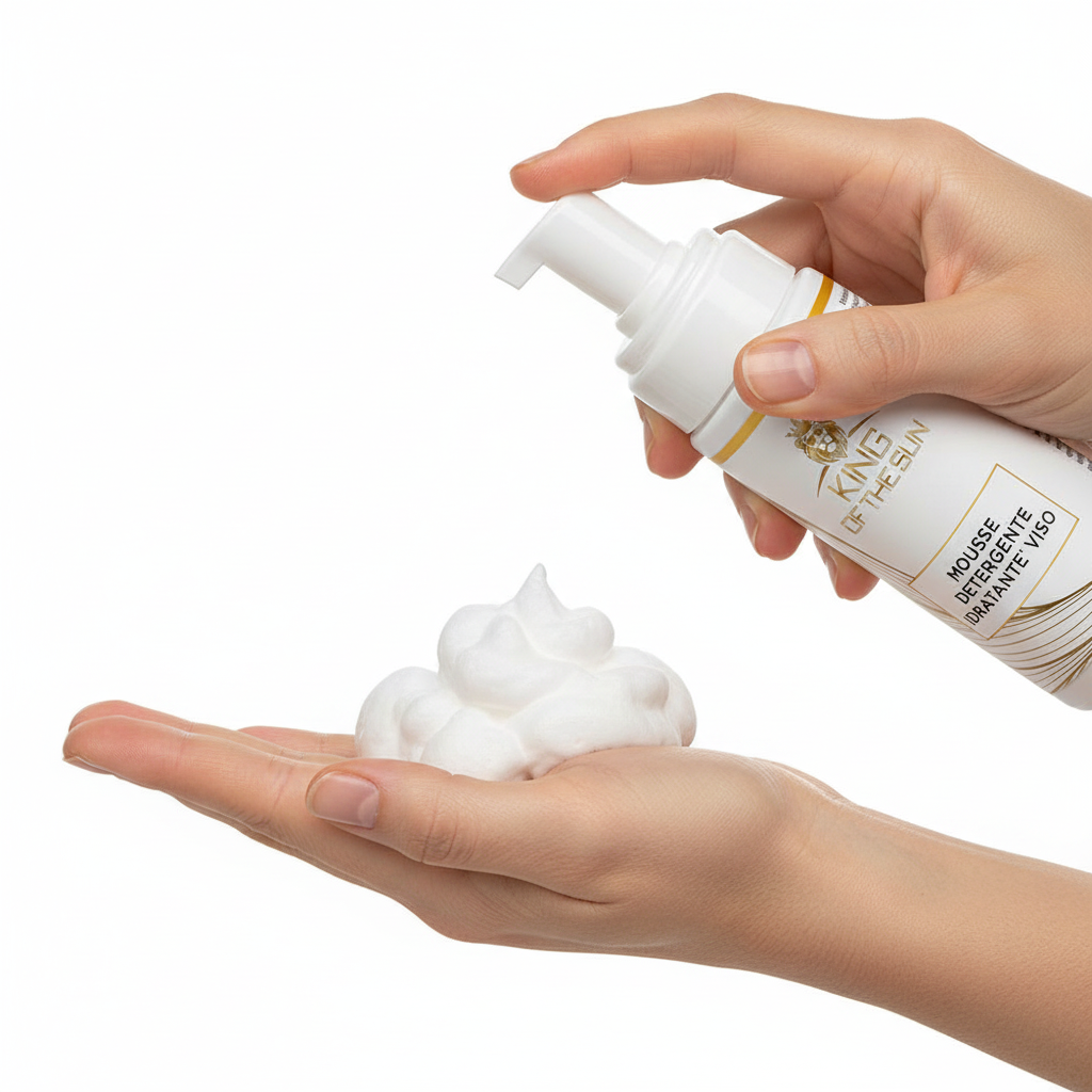 MOUSSE DETERGENTE IDRATANTE