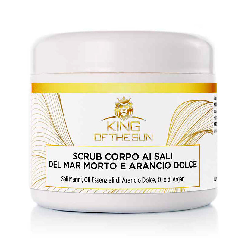 SCRUB CORPO GEL AI SALI DEL MAR MORTO E ARANCIO DOLCE